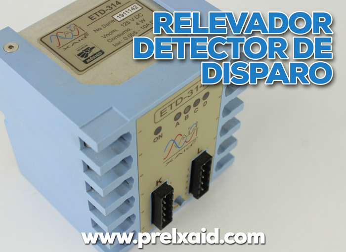  relevador detector de disparo etd 04