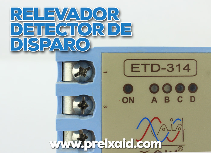  relevador detector de disparo etd 06