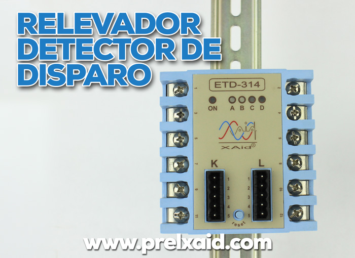  relevador detector de disparo etd 07