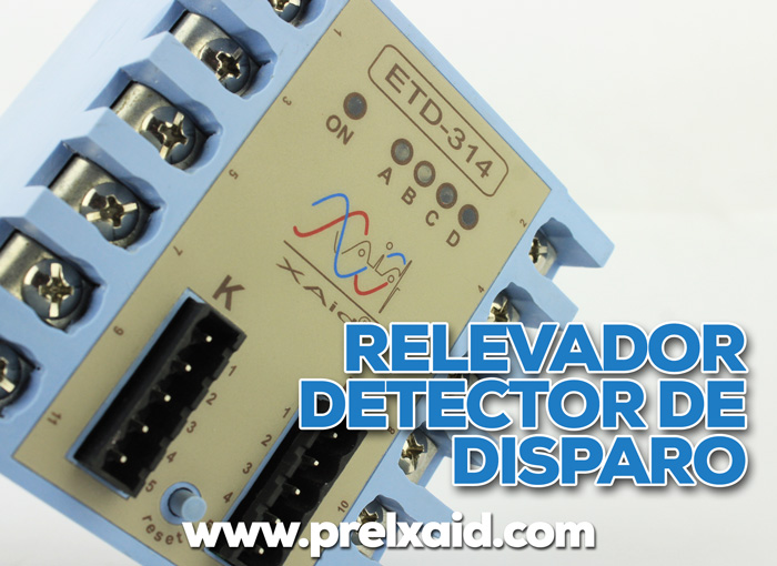  relevador detector de disparo etd 08