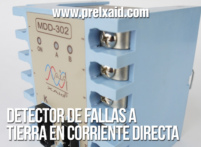 detector de fallas a tierra en corriente directa 00